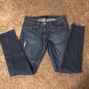 Flying Monkey distressed skinny jeans